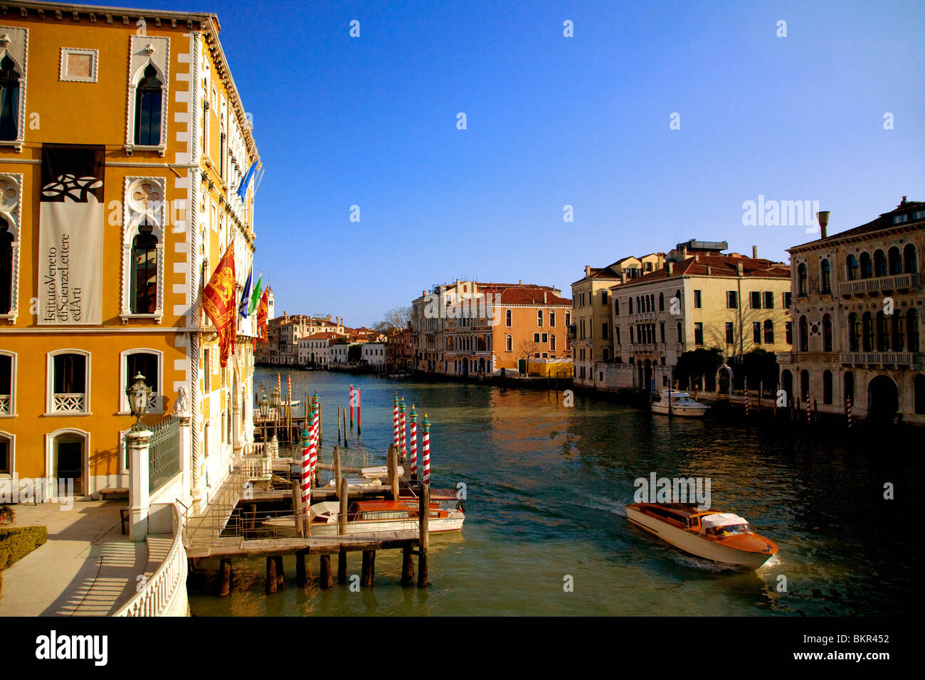 Italie, Vénétie, Venise, l'Accademia ou Académie des beaux-arts, est titulaire d'une bonne collection de chefs-d'artistes vénitiens includng Banque D'Images