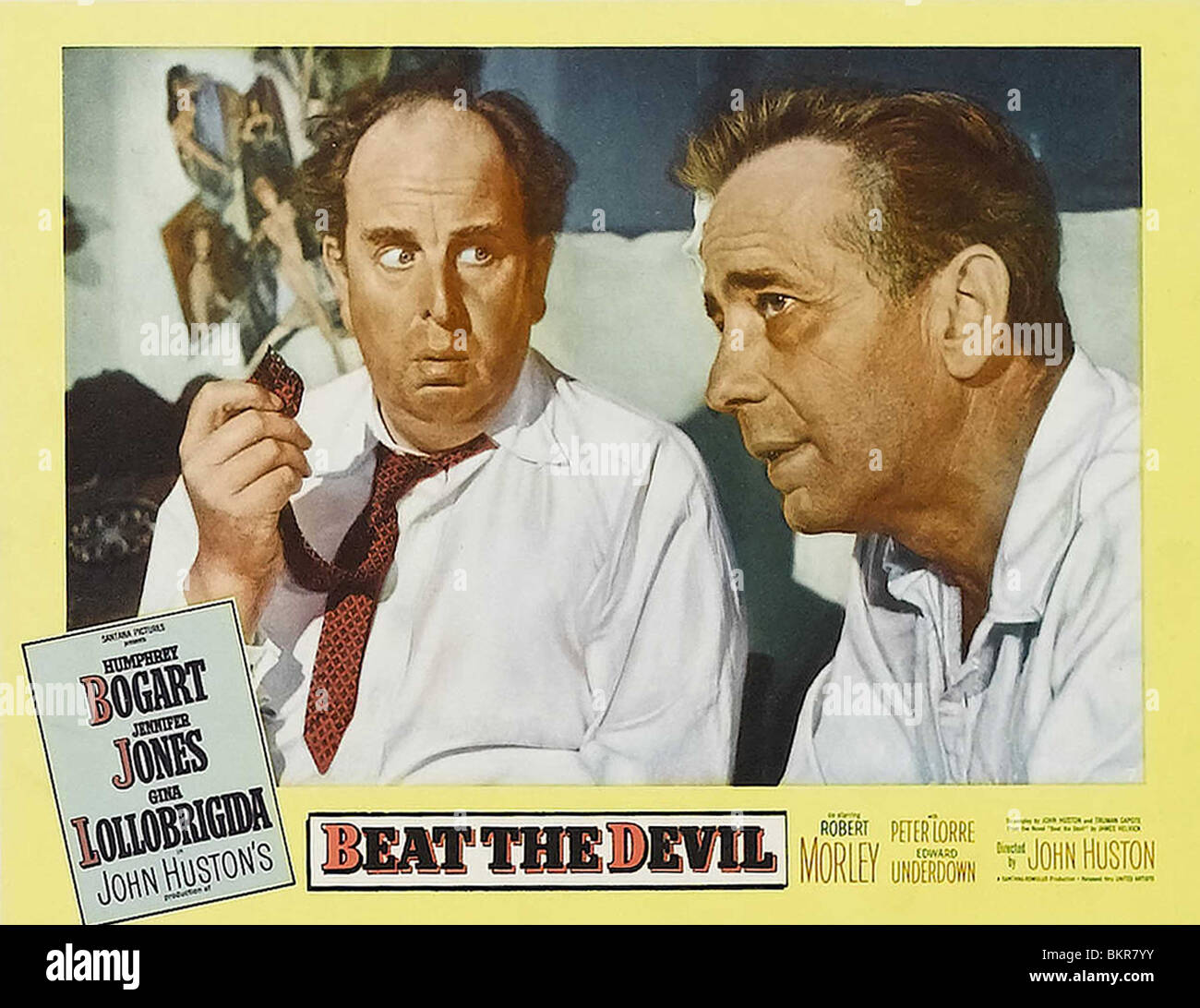 BEAT THE DEVIL (1953), Humphrey Bogart, ROBERT MORLEY JOHN HUSTON (DIR) 001 Banque D'Images
