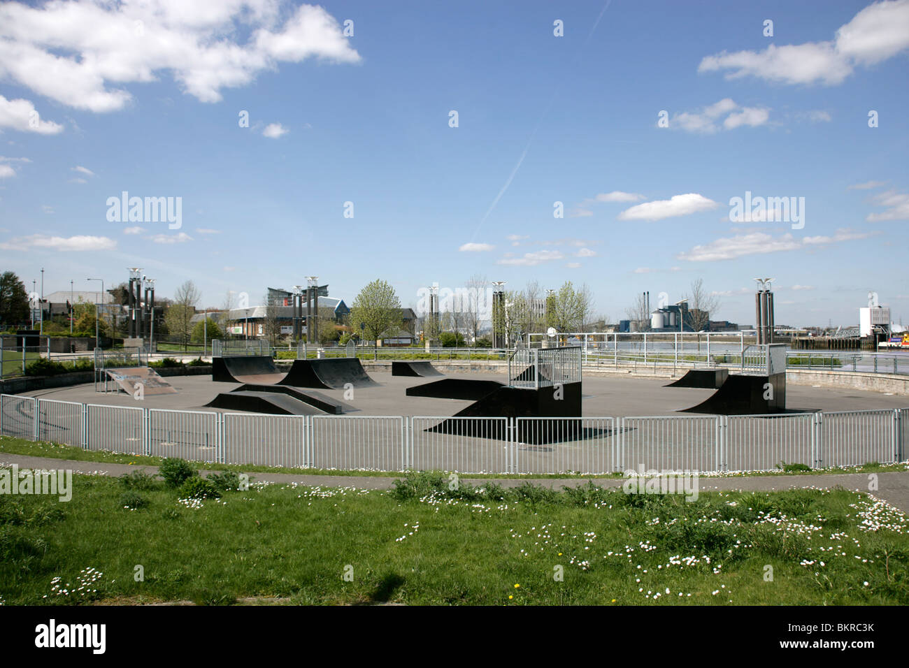 Salon pour le skate à l'Arsenal Royal Gardens à Woolwich, dans le sud-est de Londres, Royaume-Uni Banque D'Images