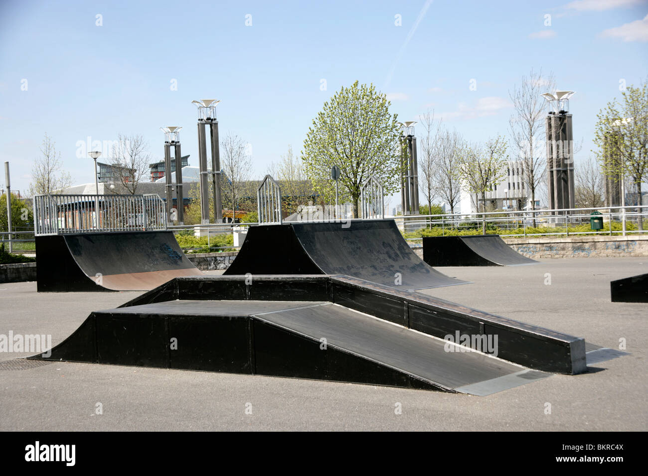 Salon pour le skate à l'Arsenal Royal Gardens à Woolwich, dans le sud-est de Londres, Royaume-Uni Banque D'Images