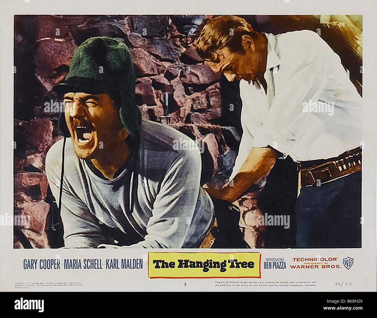Le HANGING TREE (1959) GARY COOPER Delmer Daves (DIR) 002 Banque D'Images