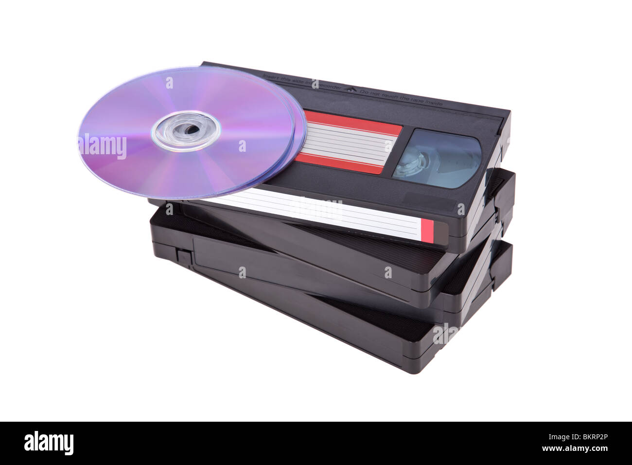 Dvd cassette cd Banque d'images détourées - Alamy