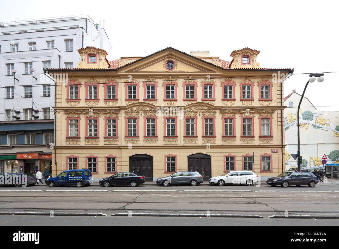 Kanka Chambre palace, Narodni Trida 16, Prague, République Tchèque Banque D'Images