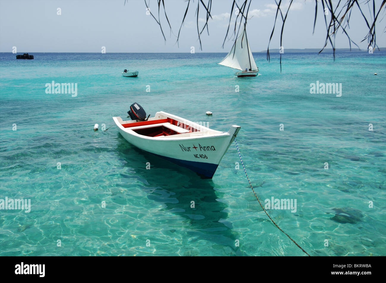 Curaçao, Sint Michiel, Boca Sami. Banque D'Images