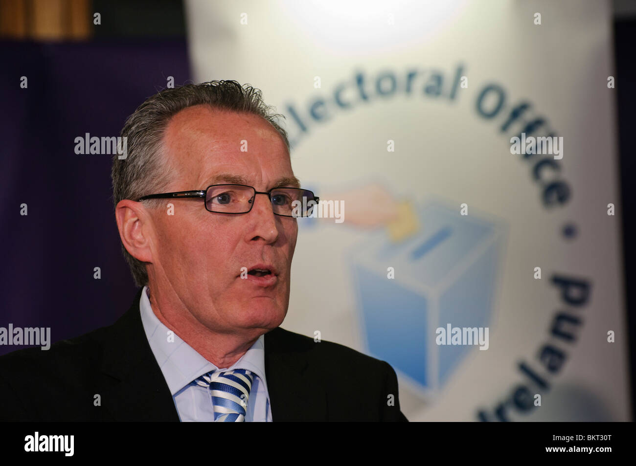 Gerry Kelly, député provincial de Sinn Fein Foyle Banque D'Images