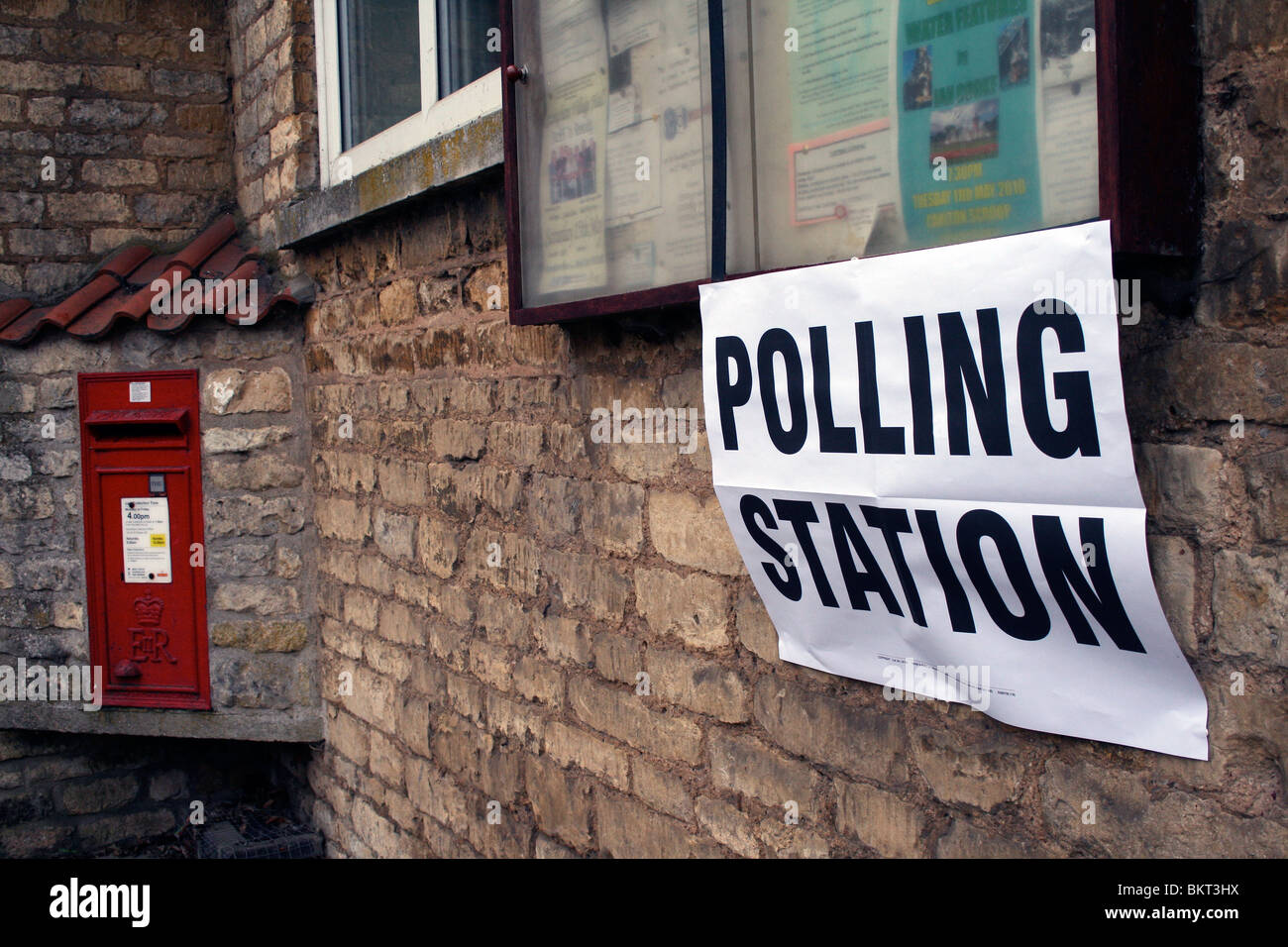 Bureau de vote, d'élection Banque D'Images