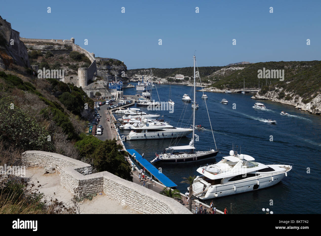 Port de Bonifacio Banque D'Images