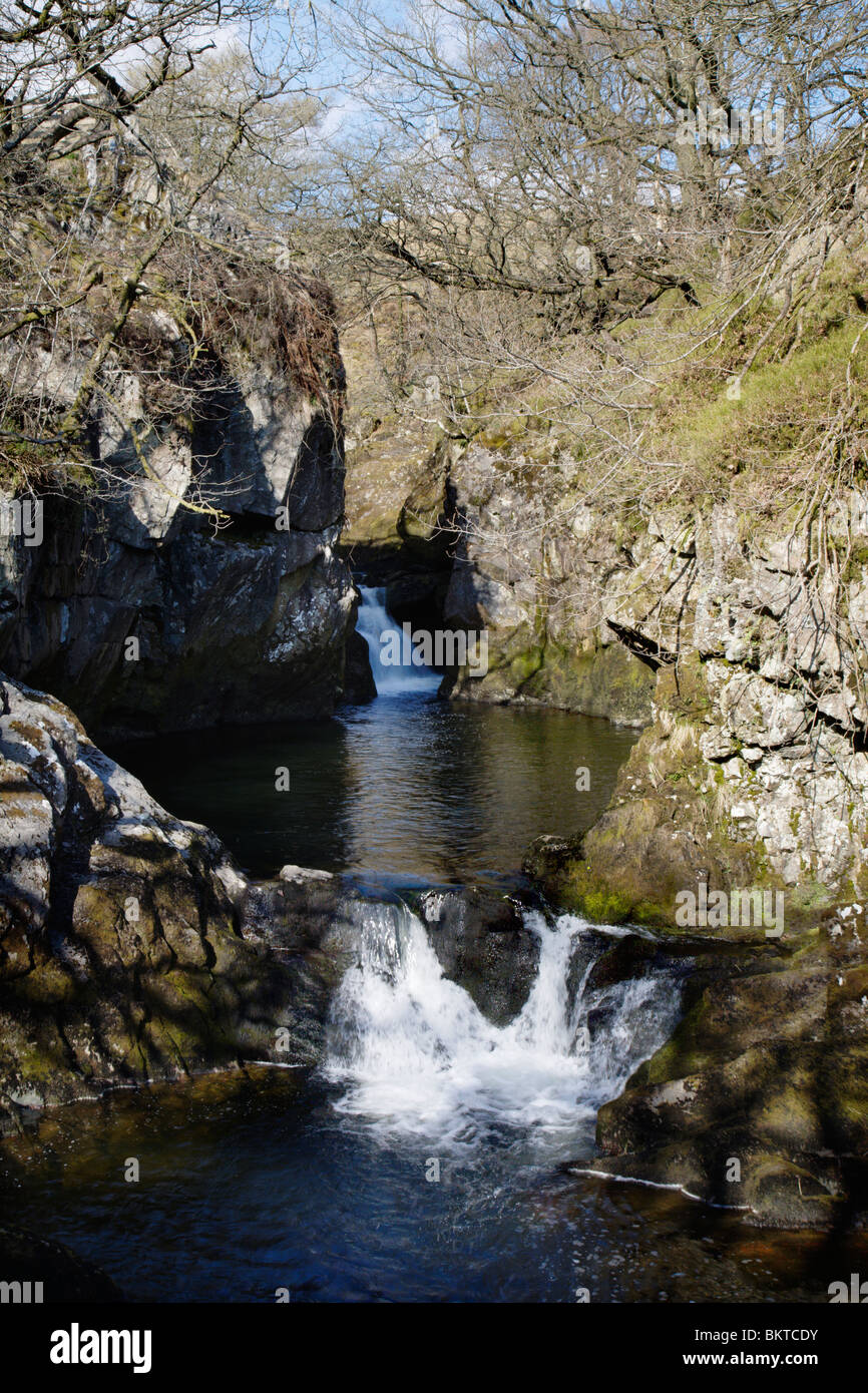 Le Rival 'Falls', Yorkshire, Angleterre, Royaume-Uni. Banque D'Images