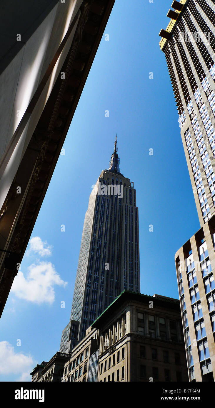 Empire State Building, NEW YORK, New York City, USA Banque D'Images