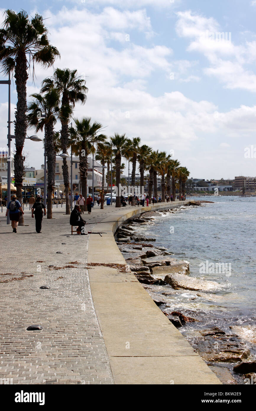 PAPHOS NOSTALGIQUE EN 2010 SUR L'ÎLE DE CHYPRE Banque D'Images