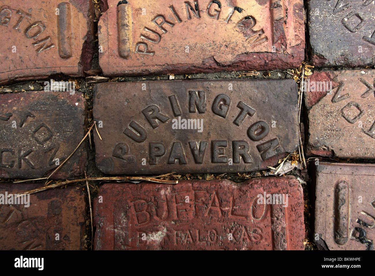 Briques, Close up. Banque D'Images