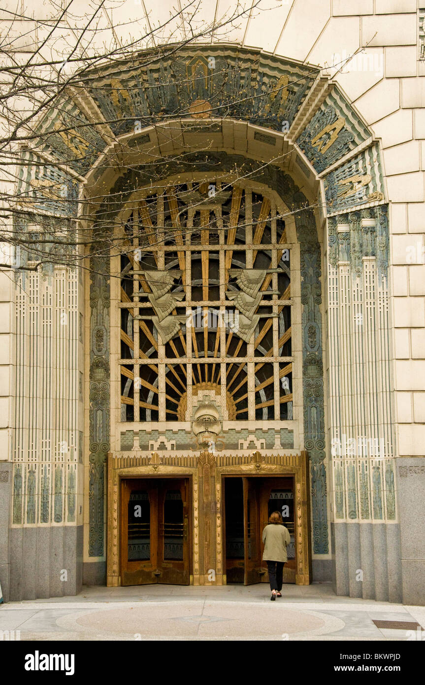 L'édifice du patrimoine maritime le centre-ville de Vancouver Banque D'Images