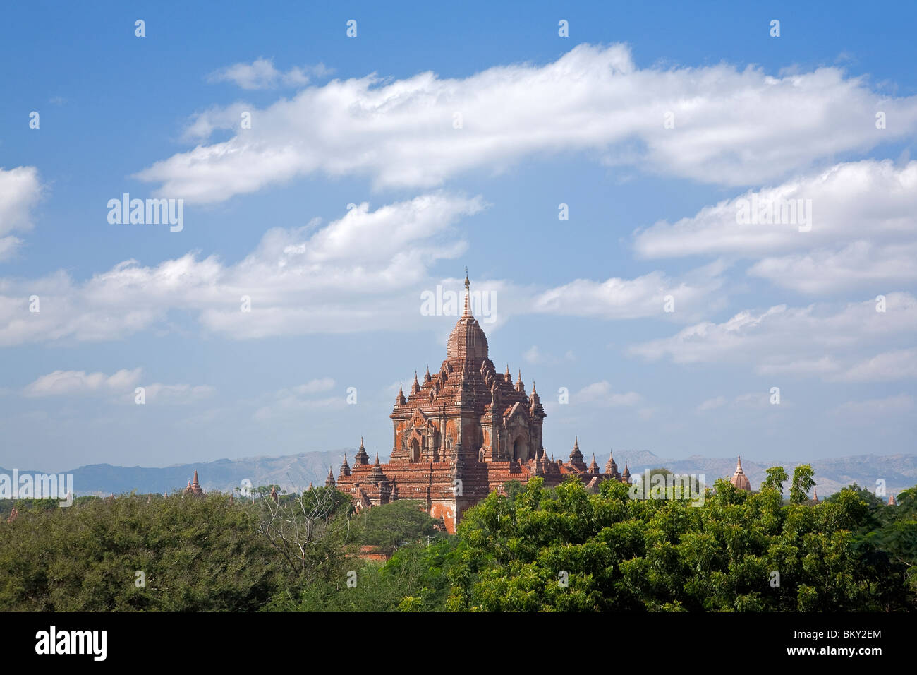 Htilomino Temple. Bagan. Myanmar Banque D'Images