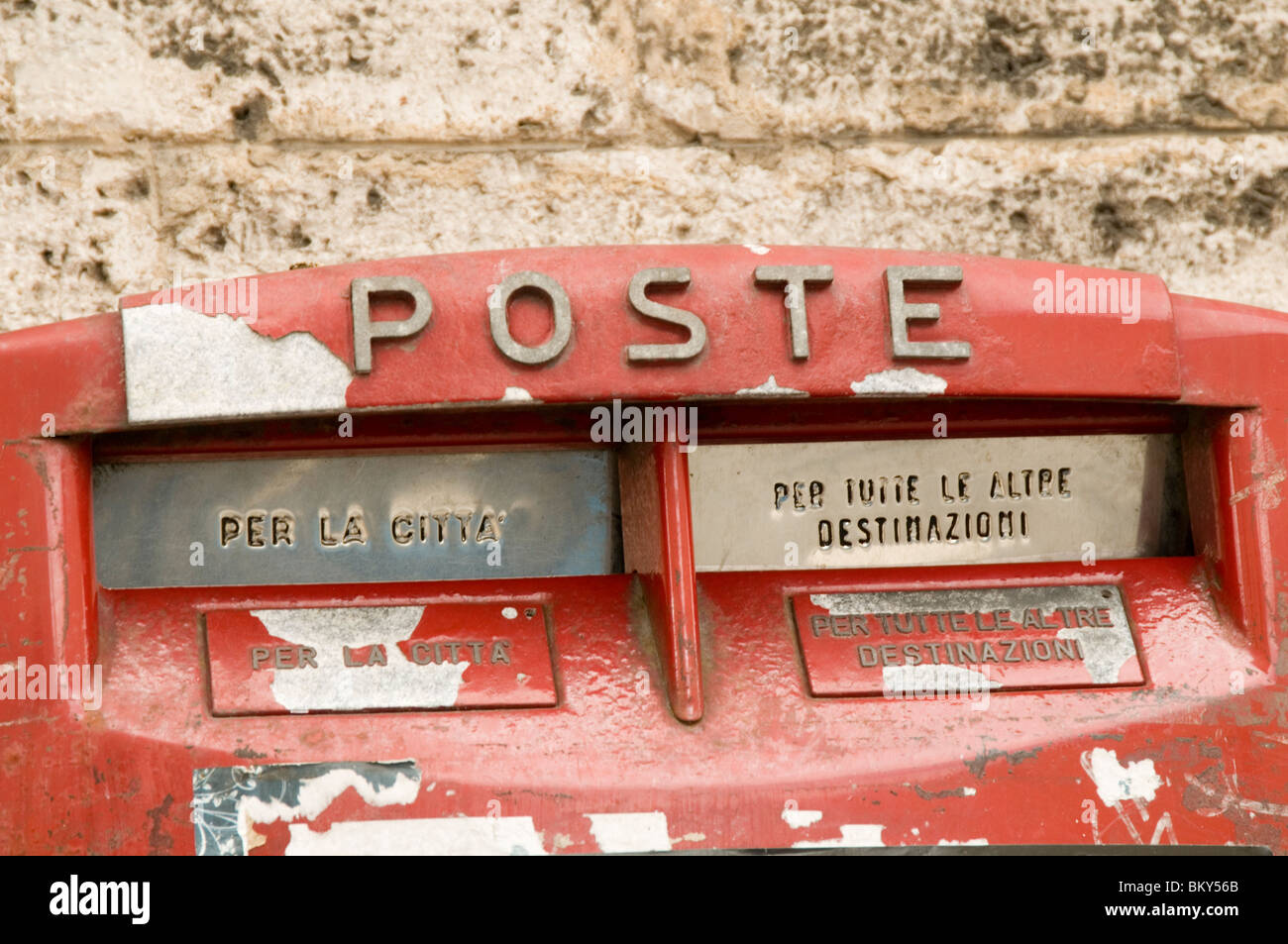 Poste italian italy post office Banque de photographies et d'images à haute  résolution - Alamy