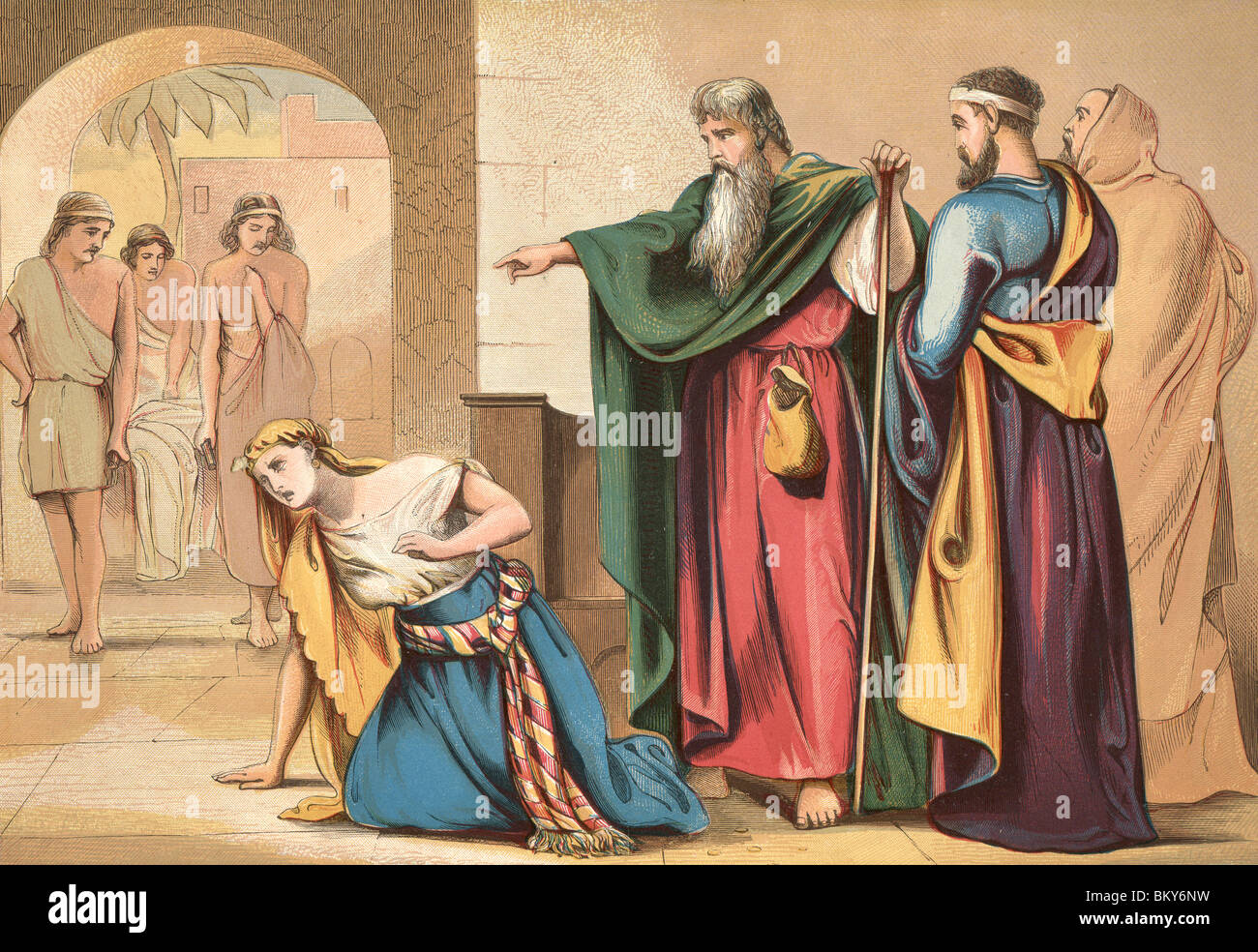 Mort de Saphira Banque D'Images