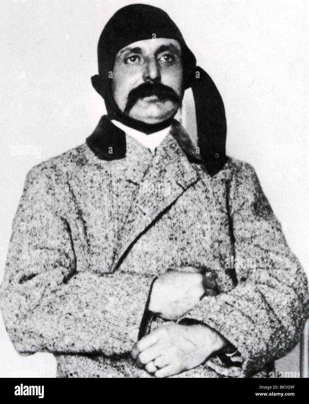 LOUIS BLÉRIOT - aviateur français (1872-1936) Banque D'Images