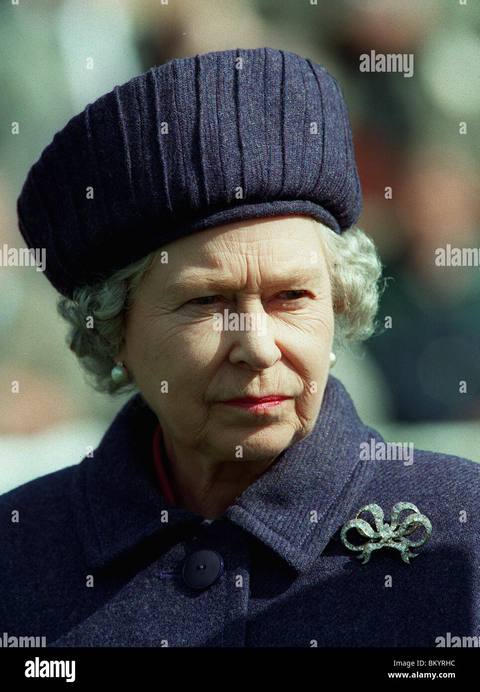 La reine Elizabeth II reine d'angleterre 23 Mai 1997 Banque D'Images
