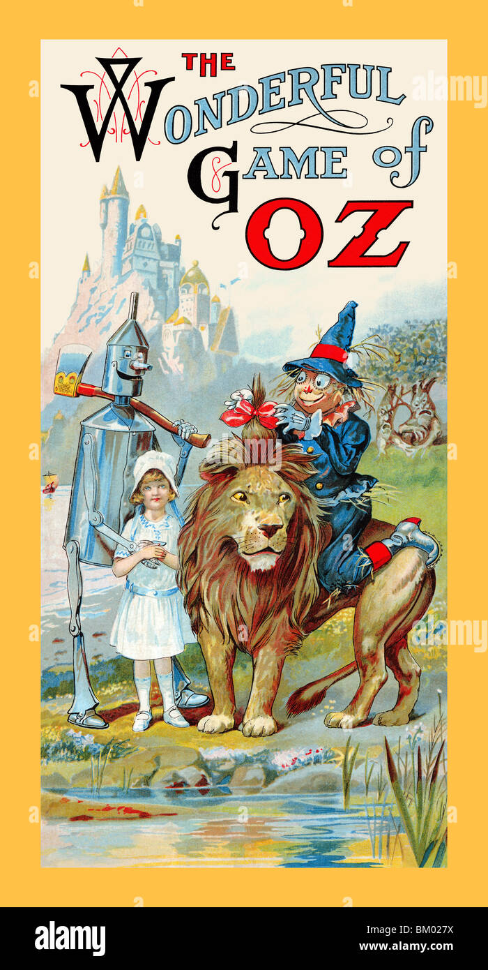 Le jeu merveilleux de Oz Banque D'Images