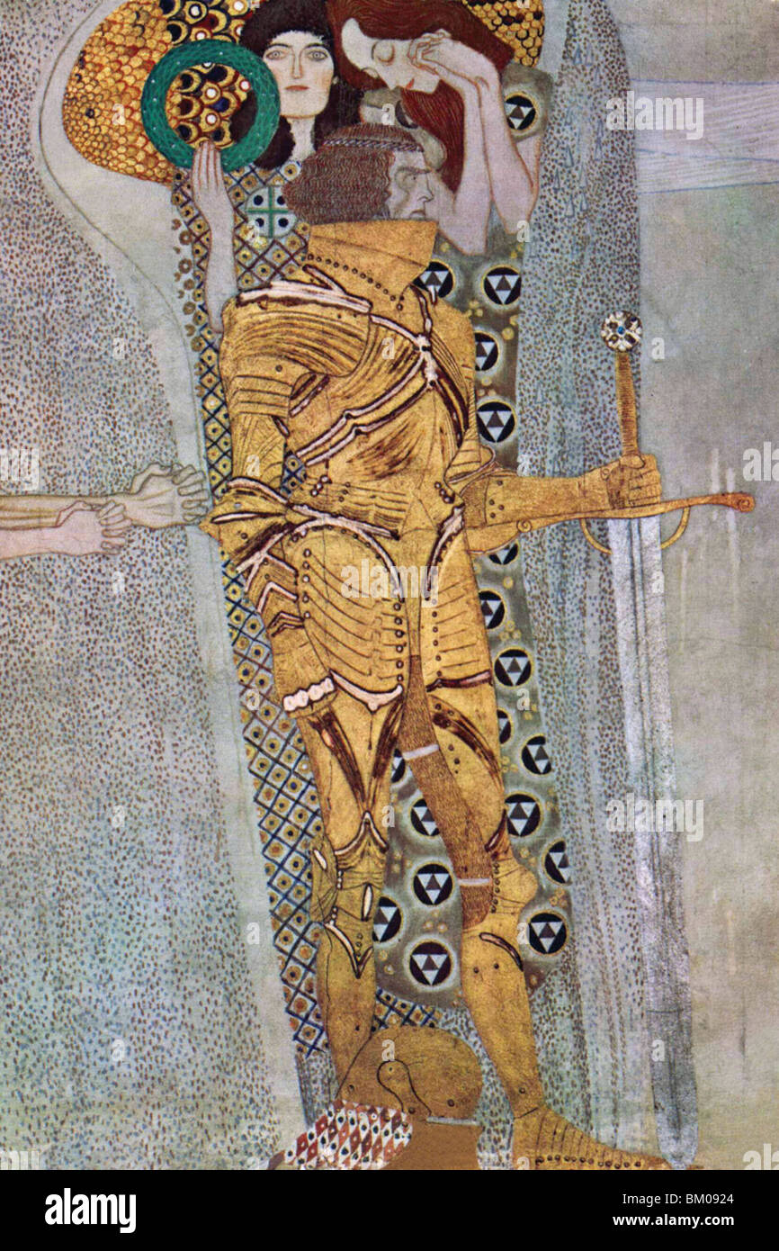 La Frise Beethoven 2 Banque D'Images