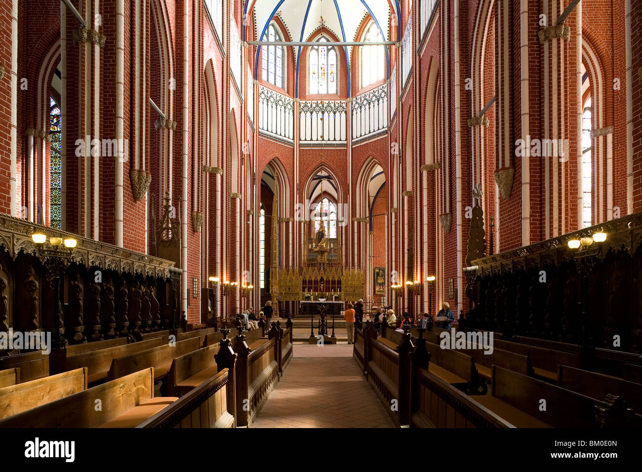 Bad Doberan minster, Mecklembourg-Poméranie-Occidentale, Allemagne, Europe Banque D'Images