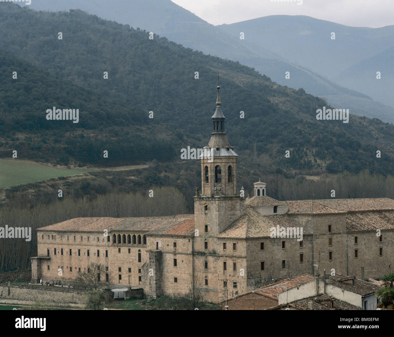 Monastère de Yuso. San Millan de la Cogolla. La Rioja. L'Espagne. Banque D'Images
