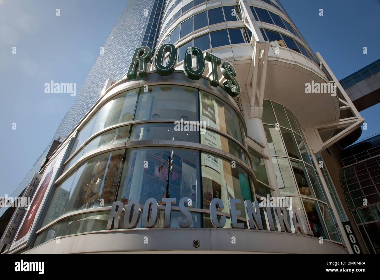 Un magasin de racines est représenté à Toronto Banque D'Images