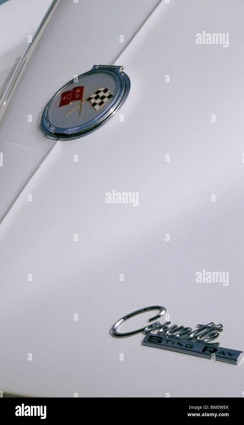 1963 Chevrolet Corvette Sting Ray Banque D'Images