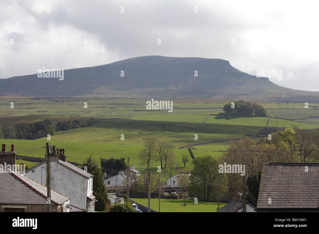 Pen Y Gent Hill Angleterre Yorkshire Dales Banque D'Images