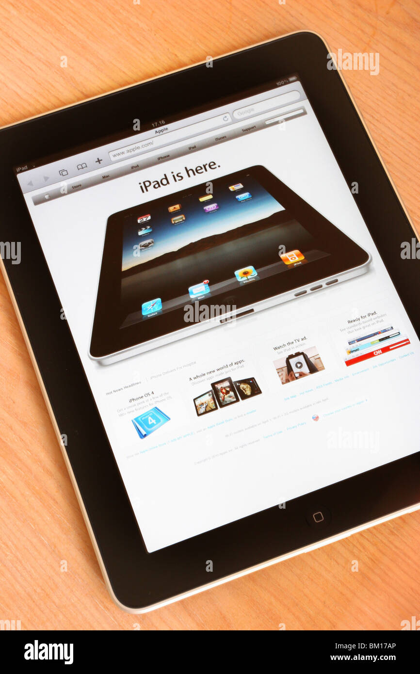 Nouvelle tablette Pad JE Apple, Italie, Europe Banque D'Images