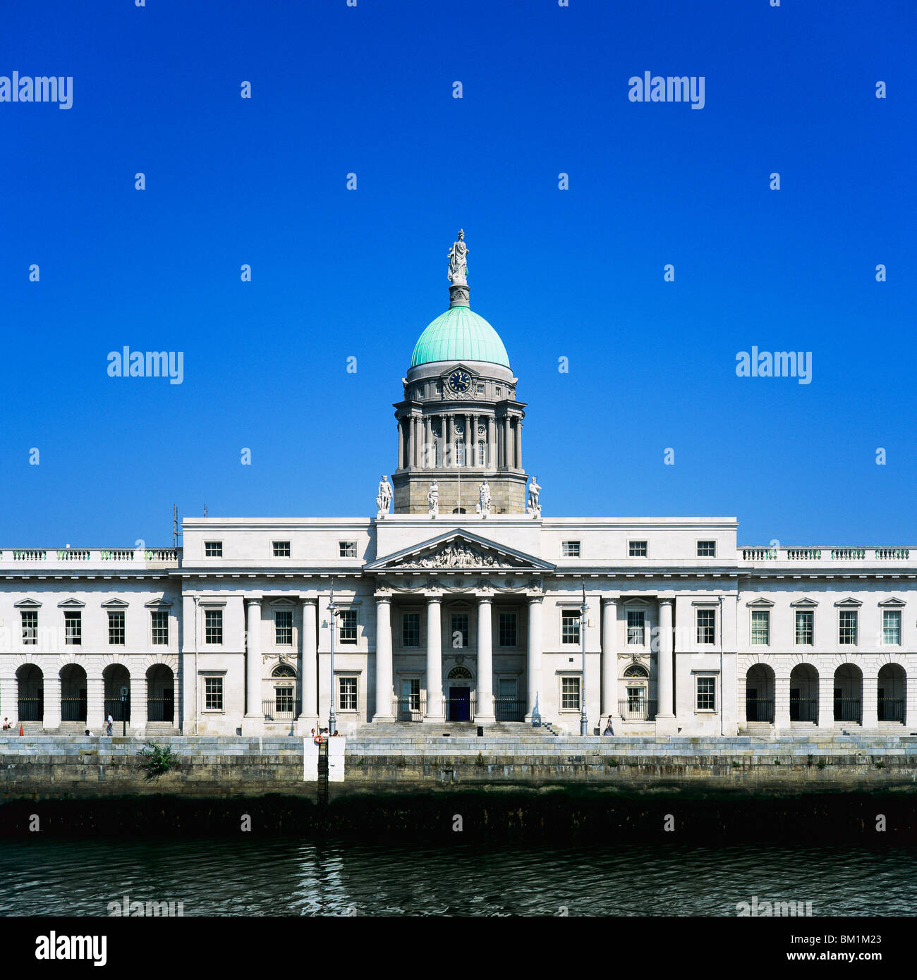 CUSTOM HOUSE DUBLIN IRLANDE EUROPE Banque D'Images