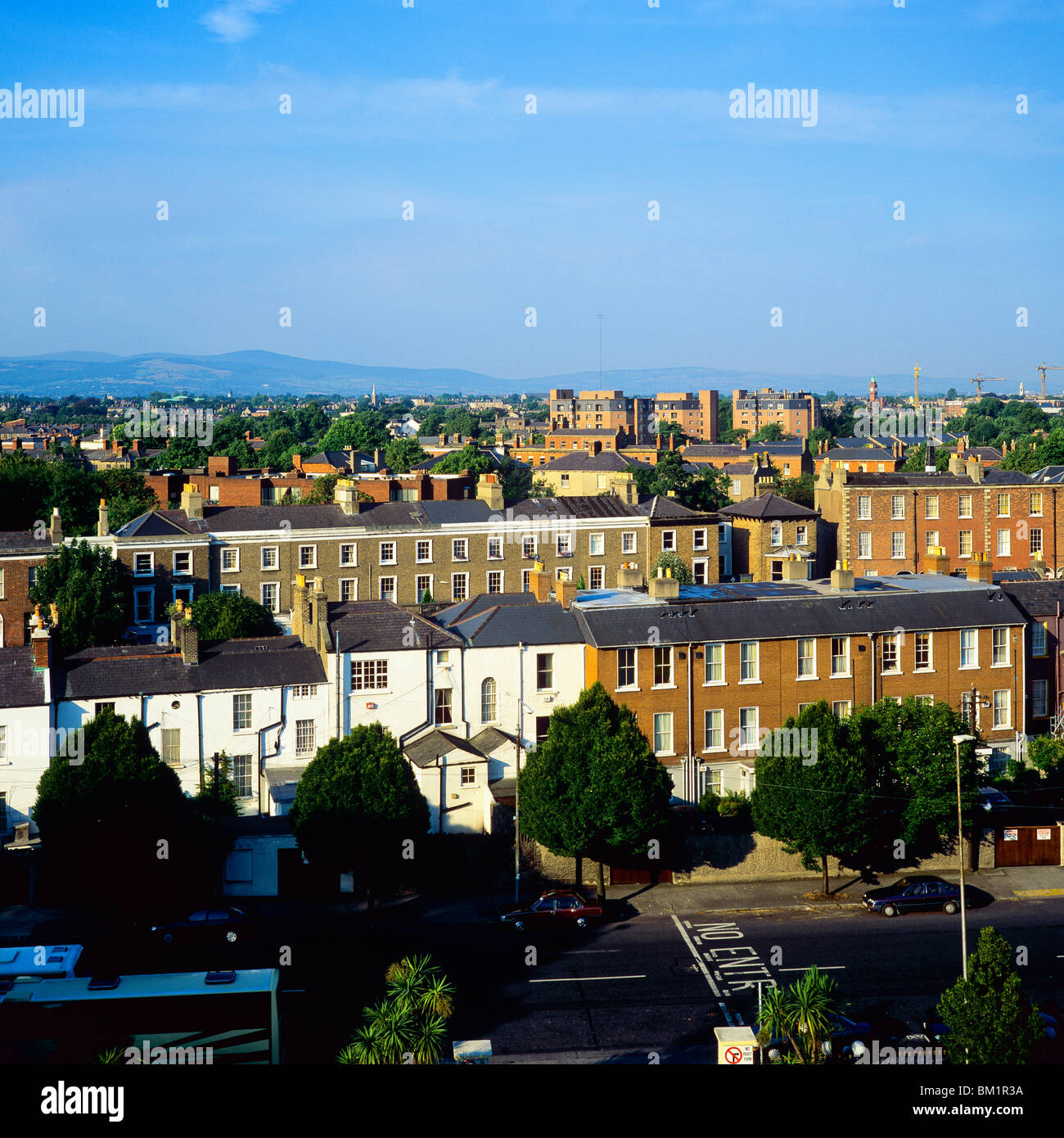 SKYLINE DUBLIN IRLANDE EUROPE Banque D'Images