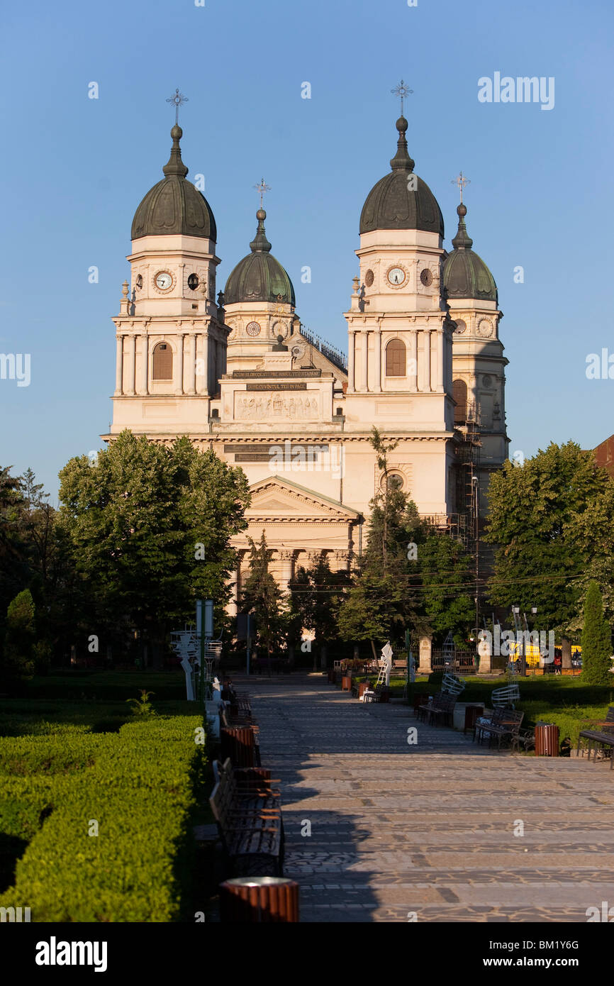 Cathédrale Métropolitaine de Moldavie, Iasi, Roumanie, Europe Banque D'Images