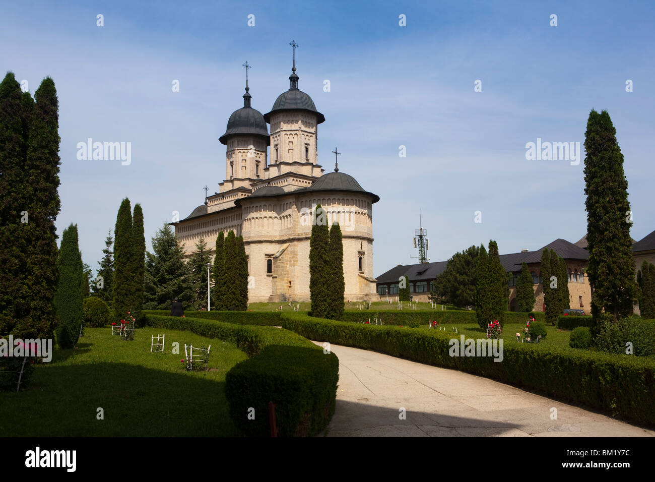 Monastère Cetatuia, Iasi, Roumanie, Europe Banque D'Images