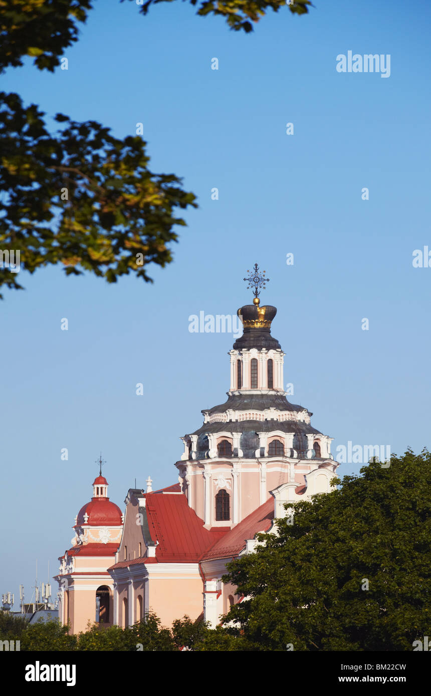 Voir l'église de Saintcasimir, Vilnius, Lituanie, Pays Baltes, Europe