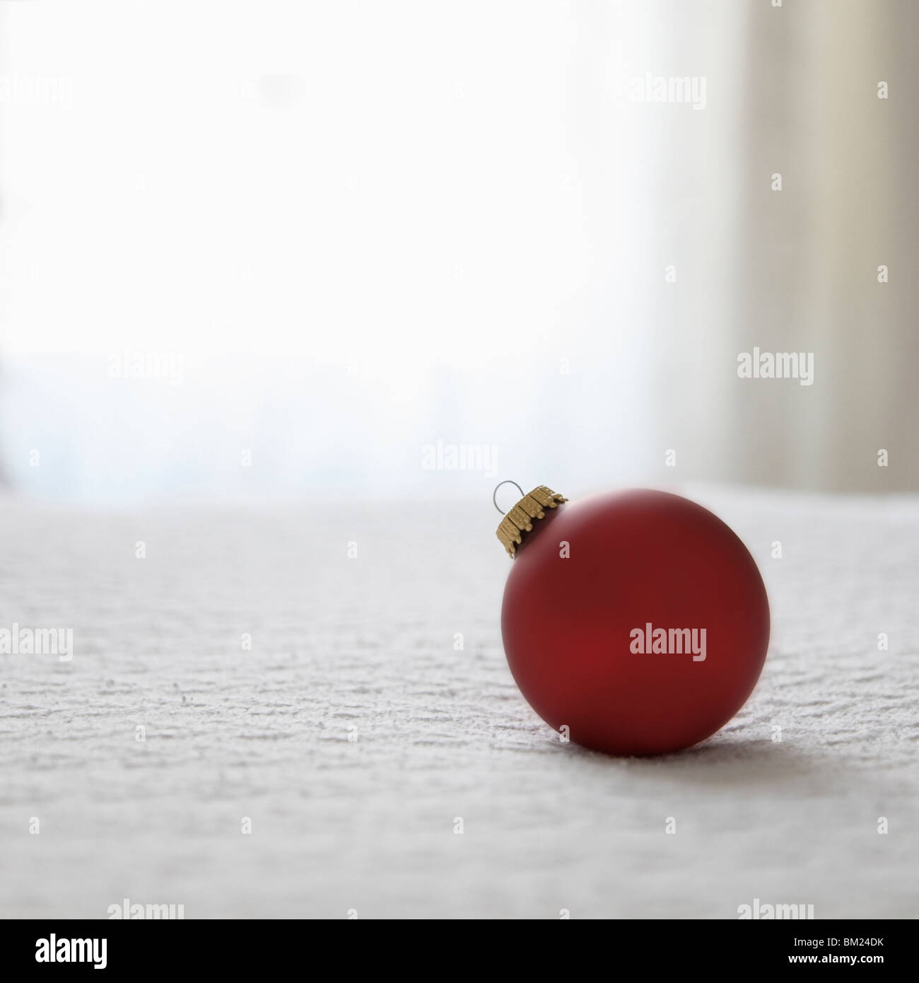 Close-up of a Christmas ornament Banque D'Images