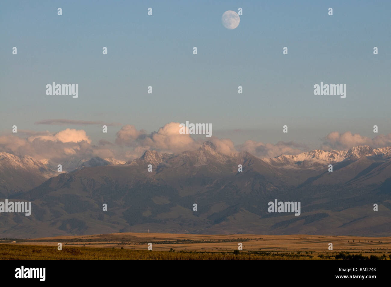 Chaîne de montagnes du Tian Shan Central, Karkakol, du Kirghizistan, de l'Asie centrale Banque D'Images