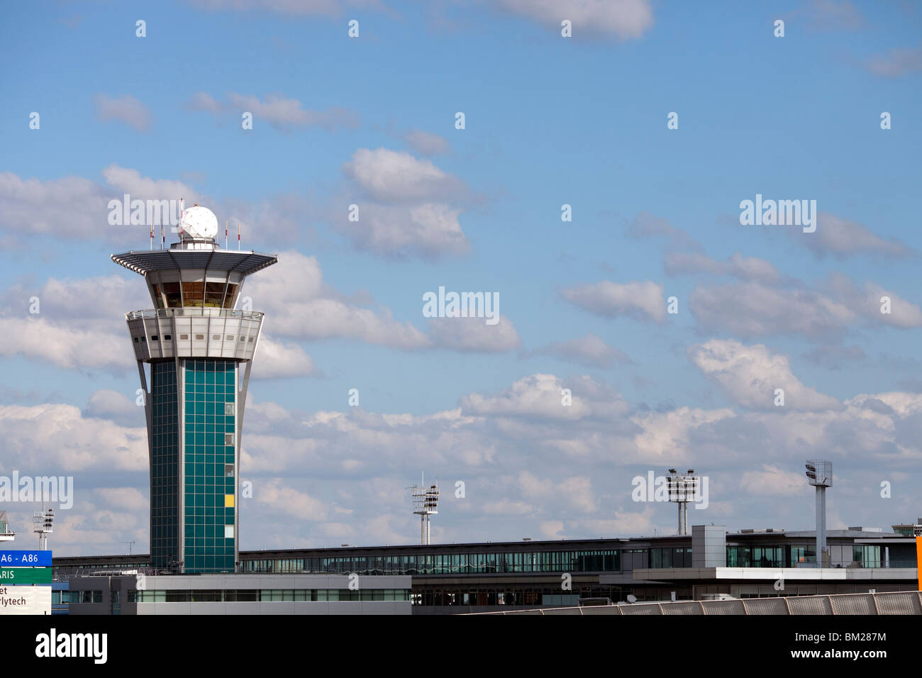 Tour de contrôle, l'aéroport d'Orly, Paris, France Banque D'Images