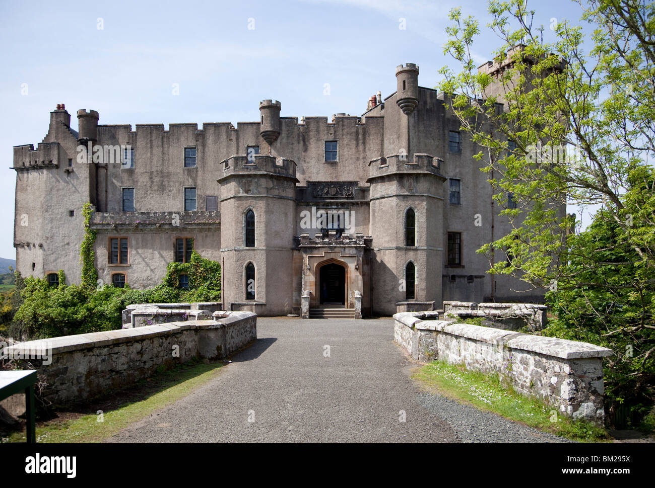 Château de Dunvegan, Isle of Skye, Scotland, UK Banque D'Images