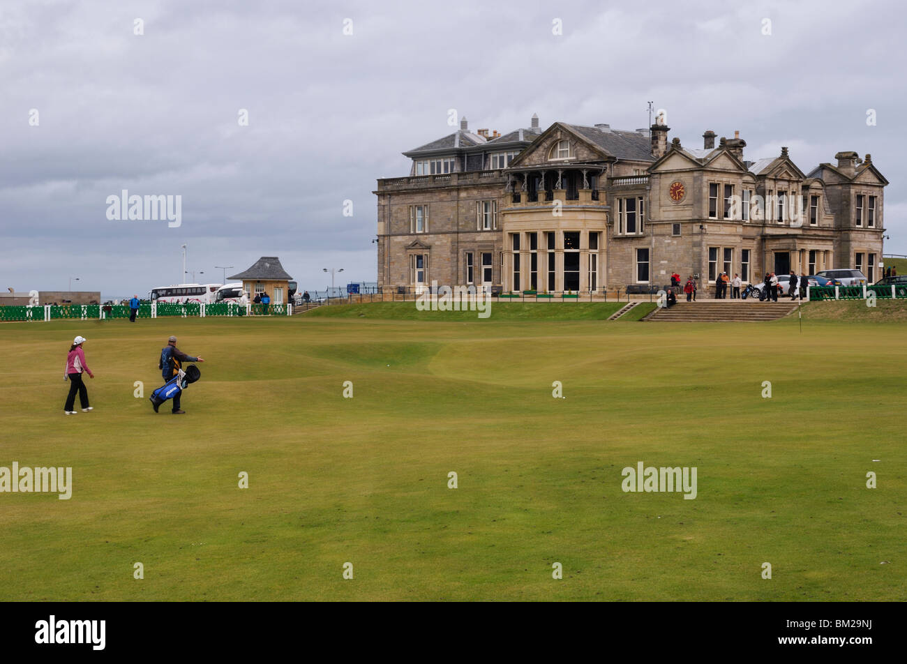 Saint Andrews Royal and Ancient Golf Club - St Andrews, Scotland Banque D'Images