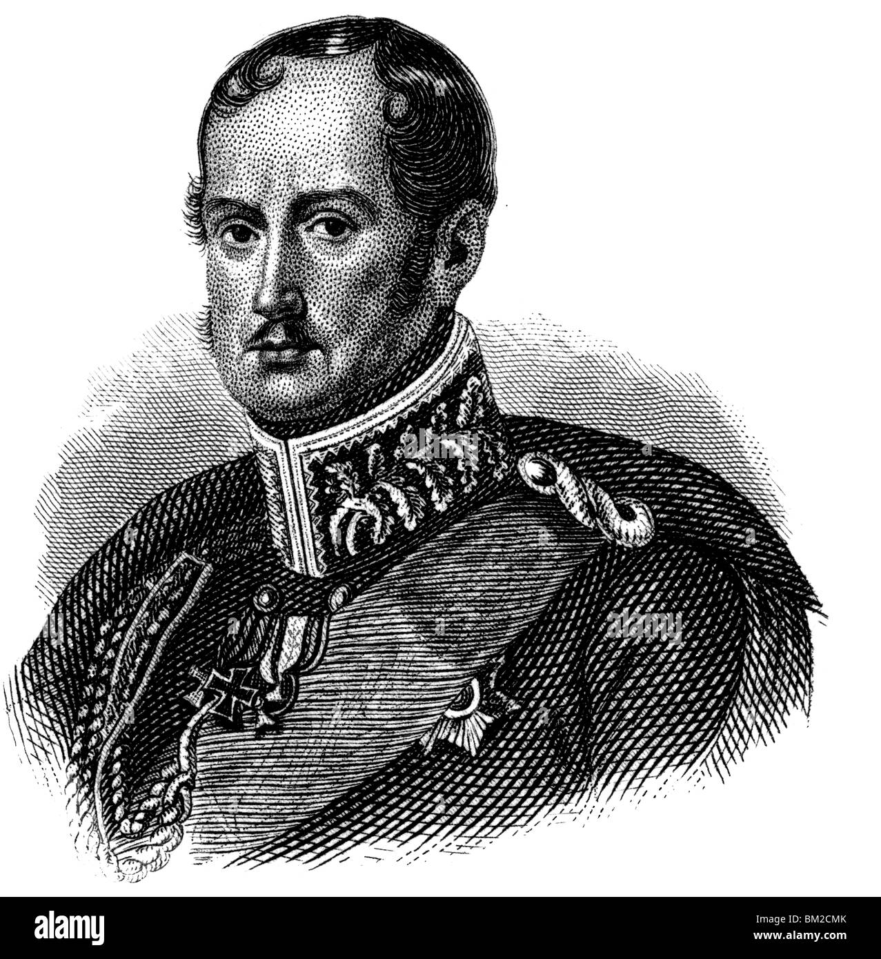 Frédéric-guillaume III de Prusse Banque D'Images