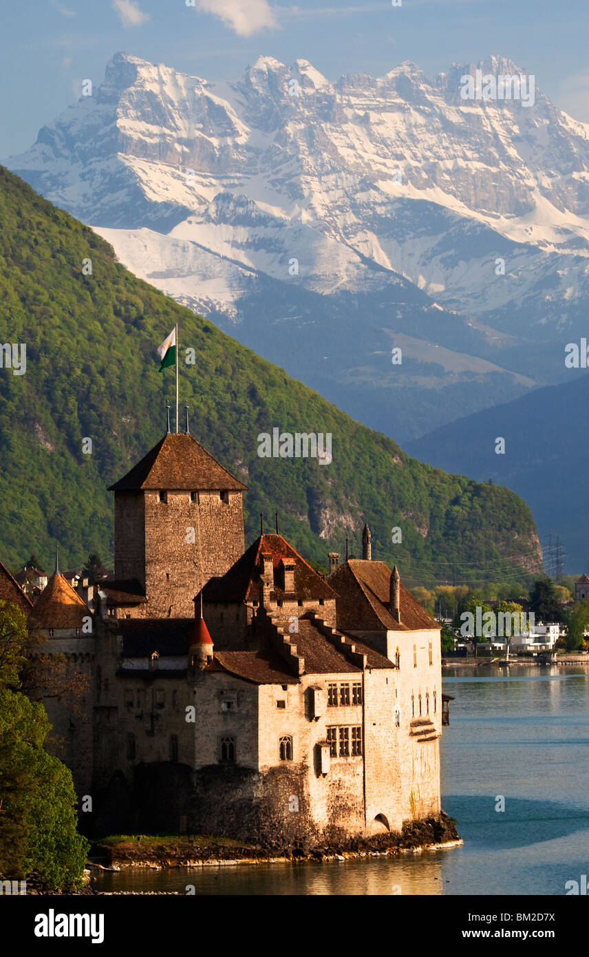 Château de Chillon, Suisse Banque D'Images