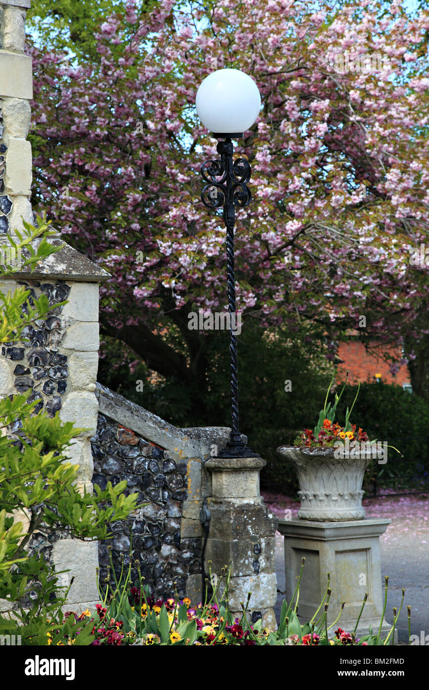 A par l'entrée de Tower House, Maire Office Cantebury Kent England Banque D'Images