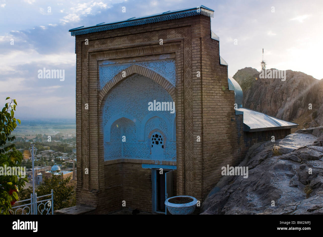 Salomons trône, Osh, Kirghizistan Banque D'Images