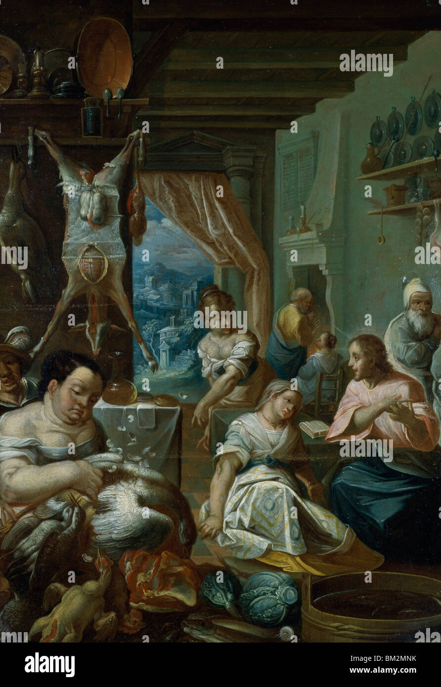 Le Boucher par des inconnus, artiste flamand, USA, New York, Philadelphie, David David Gallery Banque D'Images