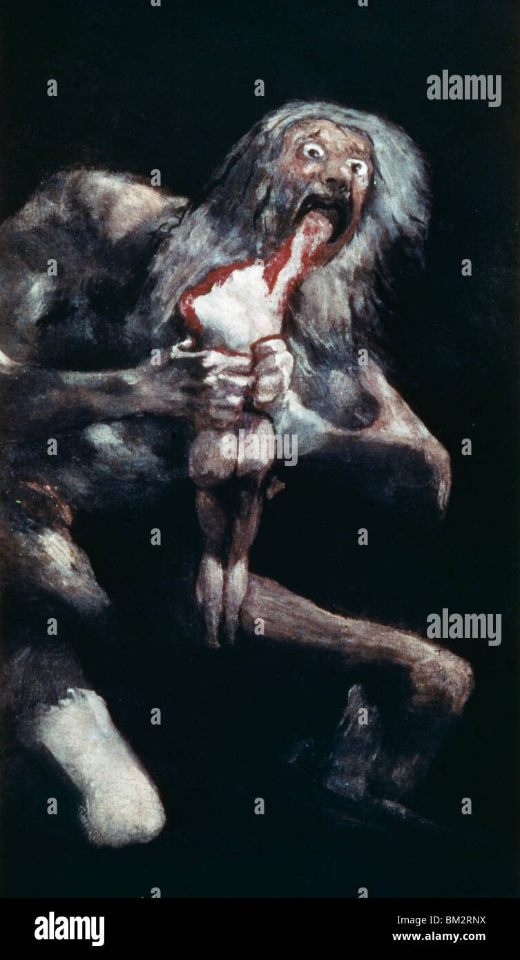 Goya Saturne Dévorant Un De Ses Fils Analyse
