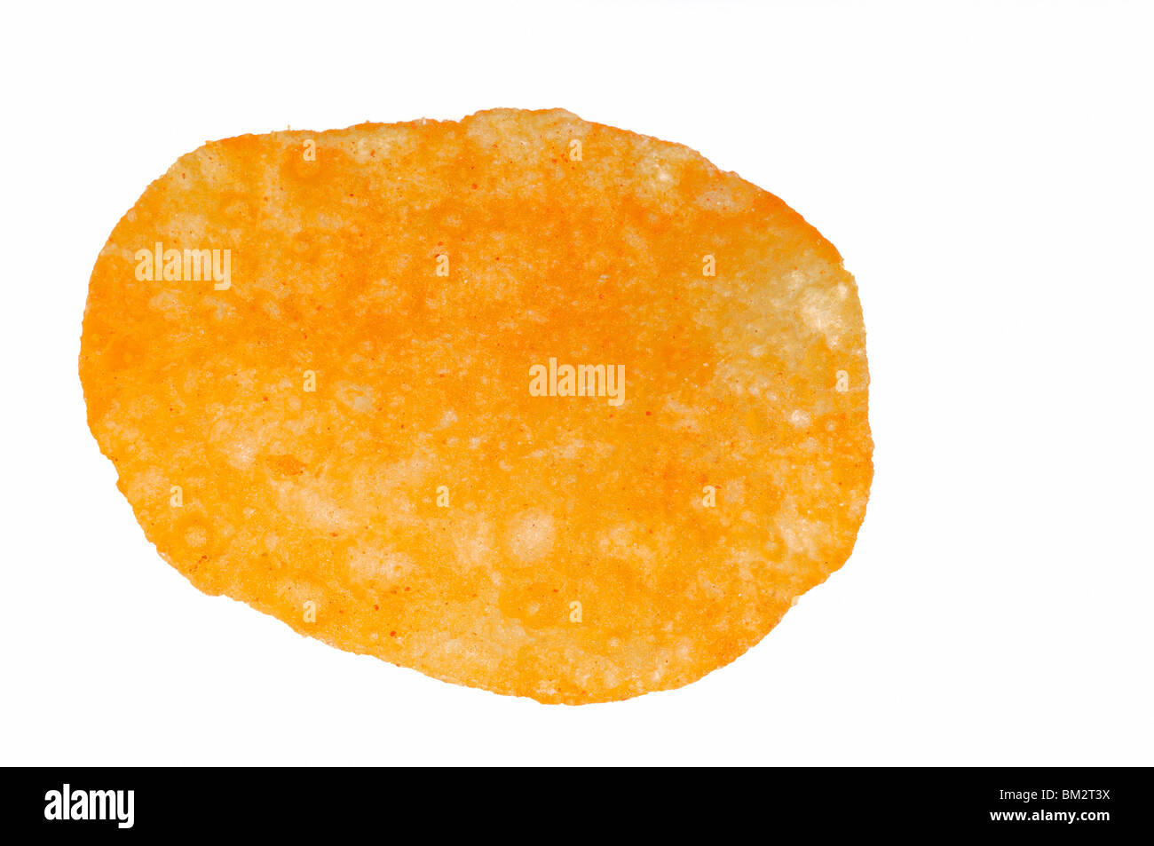 Potato Chip isolated on white Banque D'Images