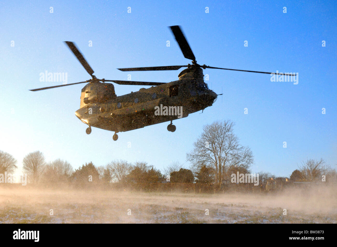 L'hélicoptère Chinook Banque D'Images