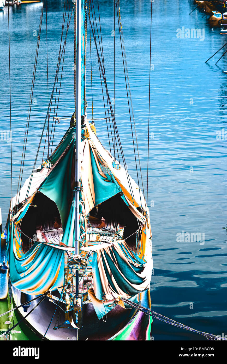 Bateau à voile Banque D'Images