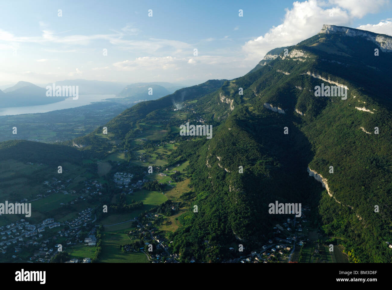 Mont du Nivolet, à l'est de Chambéry lac. 'Massif des Bauges". Savoie (Savoie), région Rhône-Alpes, Alpes, France Banque D'Images