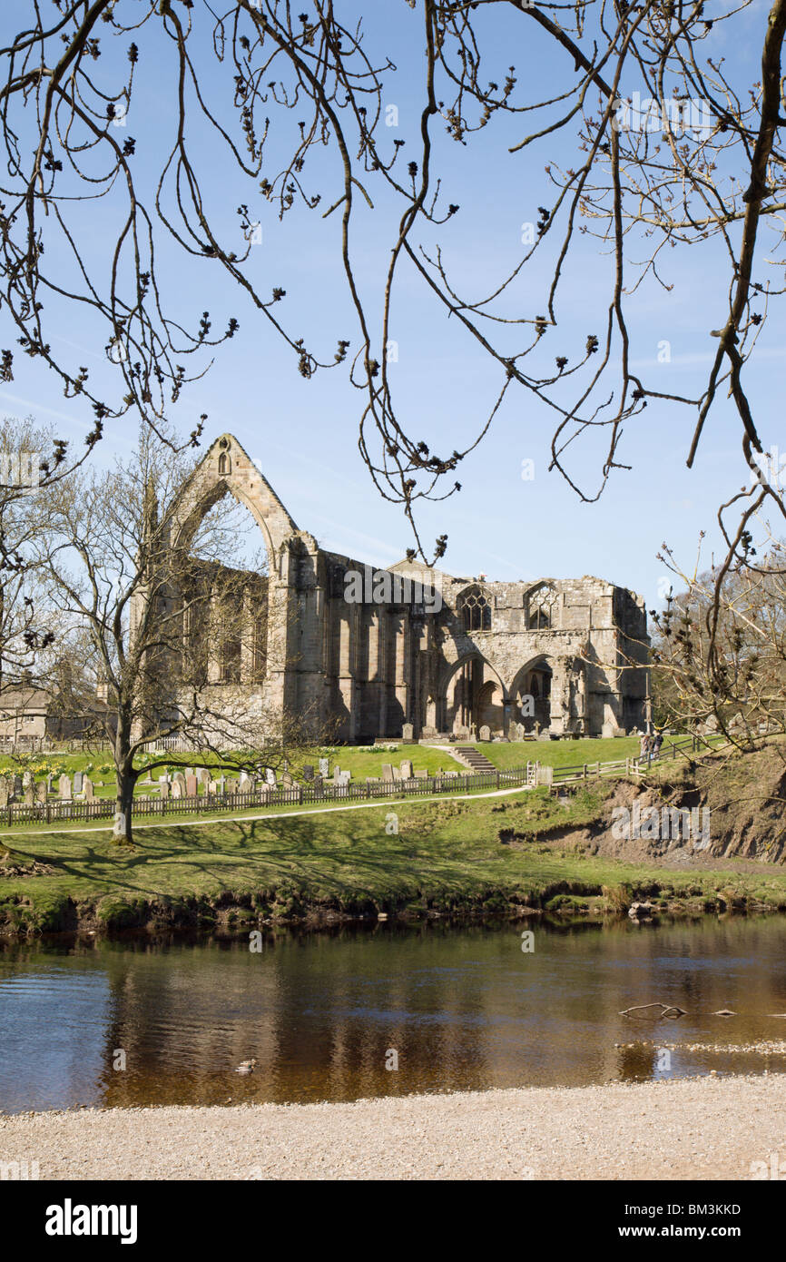 'Bolton Abbey', Wharfedale, North Yorkshire, Angleterre. Banque D'Images